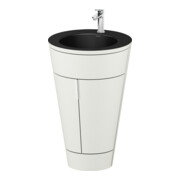 Duravit Meuble sous-lavabo c-bonded Starck 1 56x86,4x60,5cm, st, G c, blanc mat nordique