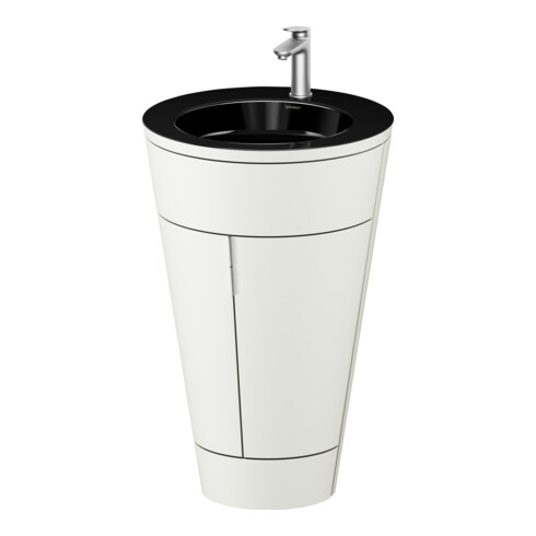 Duravit Meuble sous-lavabo c-bonded Starck 1 56x86,4x60,5cm, st, G ES ge, No w s-mat
