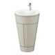 Duravit Meuble sous-lavabo c-bonded Starck 1 56x86,4x60,5cm, taupe mat-1
