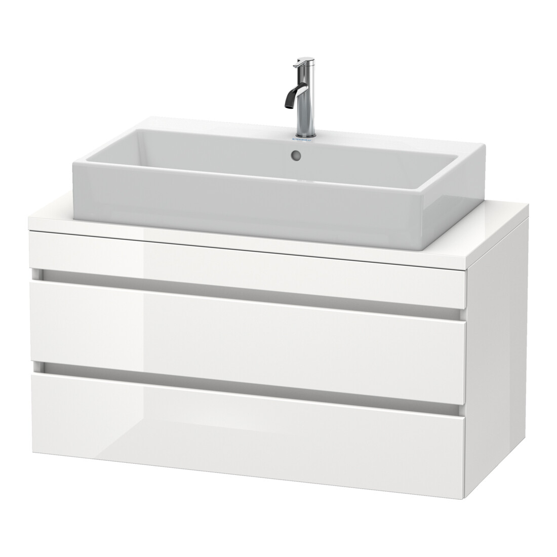 Duravit Meuble sous-lavabo Com DuraStyle 100x47,8 cm, bas, mat, 2 tiroirs