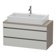 Duravit Meuble sous lavabo Com DuraStyle 100x47,8 cm, betg/ba ma, f Kons, 2 tiroirs