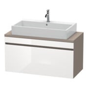 Duravit Meuble sous-lavabo Com DuraStyle 100x47,8 cm, blanc hg/b ma, avec tiroir 1