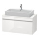 Duravit Meuble sous-lavabo Com DuraStyle 100x47,8 cm, blanc mat, 1 tiroir