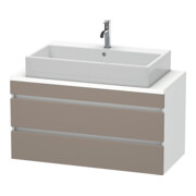 Duravit Meuble sous-lavabo Com DuraStyle 100x47,8 cm, blanc mat, 2 tiroirs-1
