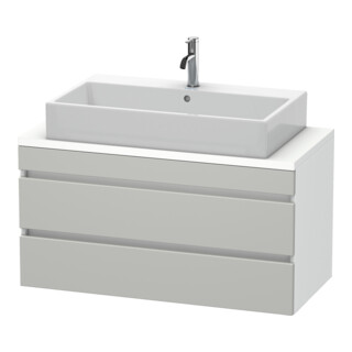 Duravit Meuble sous-lavabo Com DuraStyle 100x47,8 cm, blanc mat, 2 tiroirs