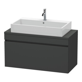 Duravit Meuble sous lavabo Com DuraStyle 100x47,8 cm, graph ma, f Kons, 1 tiroir