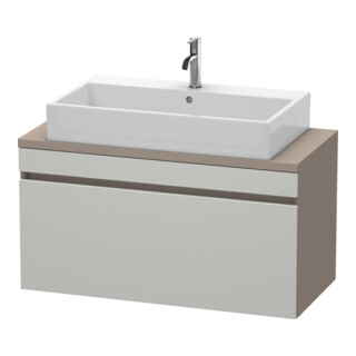 Duravit Meuble sous-lavabo Com DuraStyle 100x47,8cm, beige/mat, 1 tiroir