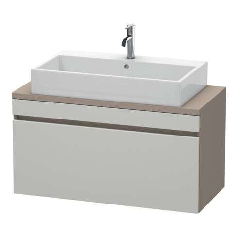 Duravit Meuble sous-lavabo Com DuraStyle 100x47,8cm, beige/mat, 1 tiroir