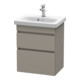 Duravit Meuble sous-lavabo Com DuraStyle 50x36,8 cm, bas, 2 tiroirs, suspendu-1