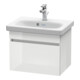 Duravit Meuble sous-lavabo Com DuraStyle 50x36,8 cm, blanc hg/b mat, 1 tiroir