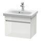 Duravit Meuble sous lavabo Com DuraStyle 50x36,8 cm, blanc mat, 1 tiroir