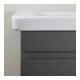 Duravit Meuble sous lavabo Com DuraStyle 50x36,8 cm, blanc mat, 1 tiroir
