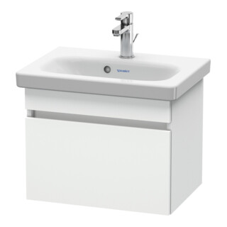 Duravit Meuble sous lavabo Com DuraStyle 50x36,8 cm, blanc mat, 1 tiroir