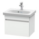 Duravit Meuble sous lavabo Com DuraStyle 50x36,8 cm, blanc mat, 1 tiroir-1