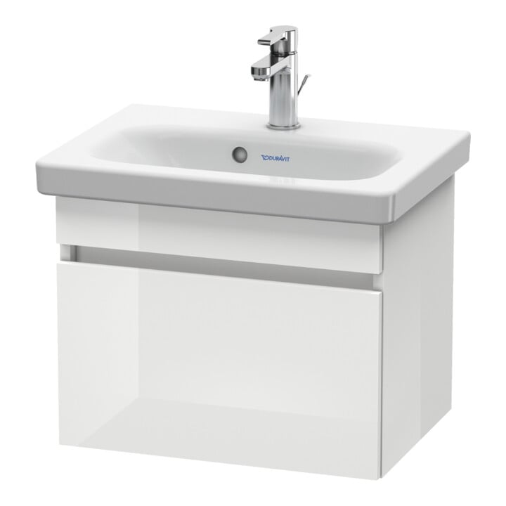 Duravit Meuble sous lavabo Com DuraStyle 50x36,8 cm, blanc mat, 1 tiroir