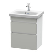 Duravit Meuble sous-lavabo Com DuraStyle 50x36,8 cm, blanc mat, 2 tiroirs, suspendu