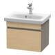 Duravit Meuble sous-lavabo Com DuraStyle 50x36,8 cm, blanc œuf mat, 1 tiroir-1