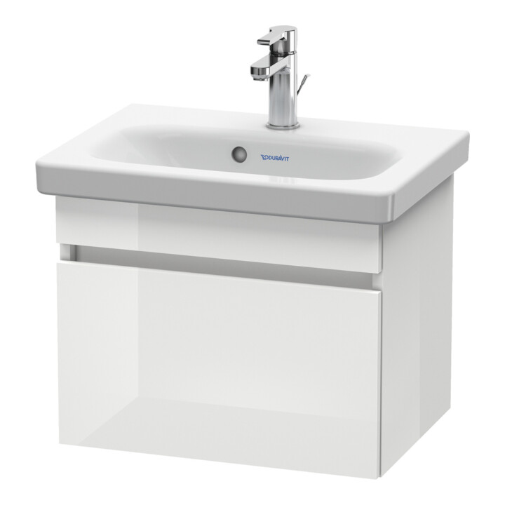 Duravit Meuble sous lavabo Com DuraStyle 50x36,8 cm, graphite mat, 1 tiroir