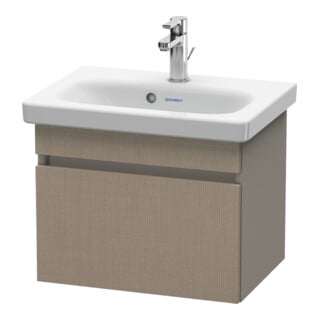 Duravit Meuble sous-lavabo Com DuraStyle 50x36,8 cm, lin/basalte mat, 1 tiroir