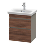 Duravit Meuble sous lavabo Com DuraStyle 50x36,8 cm, N dk/b ma, 2 tiroirs, suspendu
