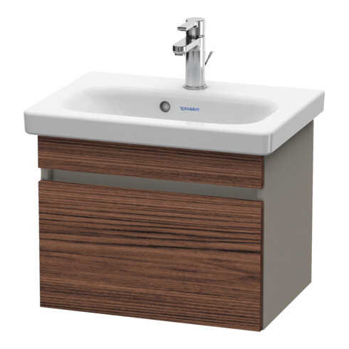 Duravit Meuble sous-lavabo Com DuraStyle 50x36,8 cm, N foncé/basalte, 1 tiroir
