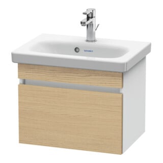 Duravit Meuble sous-lavabo Com DuraStyle 50x36,8 cm, naturel oeuf/blanc mat, 1 tiroir