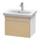 Duravit Meuble sous-lavabo Com DuraStyle 50x36,8 cm, naturel oeuf/blanc mat, 1 tiroir-1
