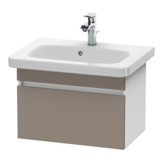 Duravit Meuble sous-lavabo Com DuraStyle 58x36,8 cm, bas mat/blanc mat, 1 tiroir