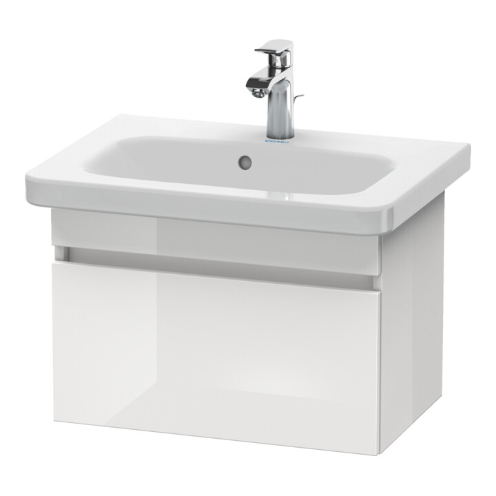 Duravit Meuble sous-lavabo Com DuraStyle 58x36,8 cm, bas mat/blanc mat, 1 tiroir