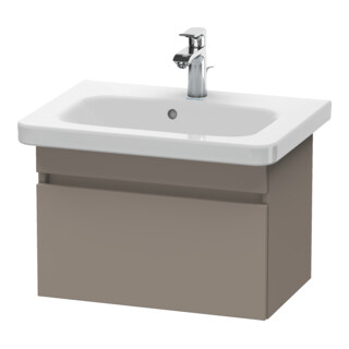 Duravit Meuble sous-lavabo Com DuraStyle 58x36,8 cm, basalte mat, 1 tiroir