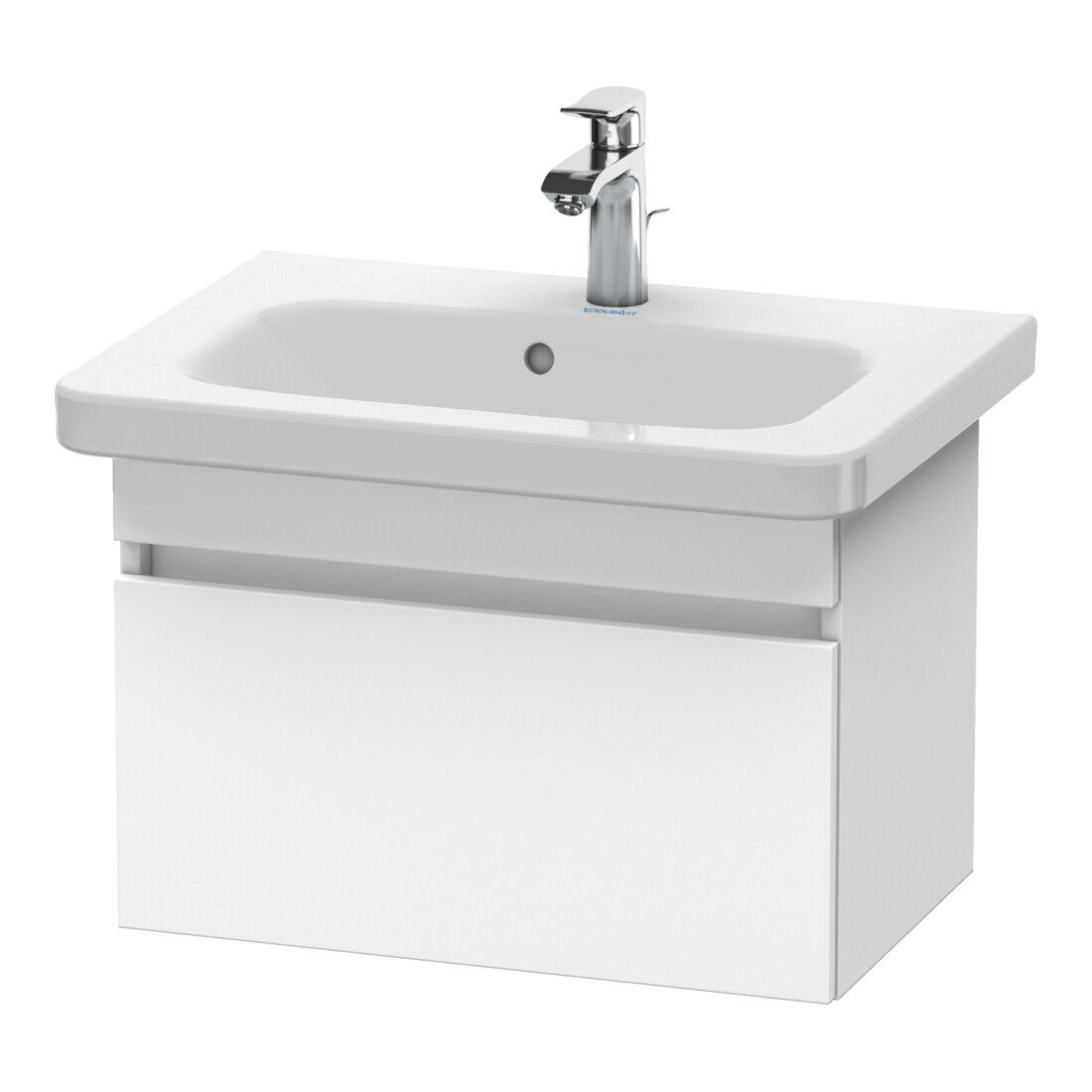Duravit Meuble sous-lavabo Com DuraStyle 58x36,8 cm, blanc mat, 1 tiroir