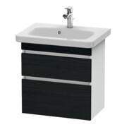 Duravit Meuble sous-lavabo Com DuraStyle 58x36,8 cm, blanc œuf/blanc, 2 tiroirs, suspendu