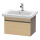 Duravit Meuble sous lavabo Com DuraStyle 58x36,8 cm, blanc œuf mat, 1 tiroir-1