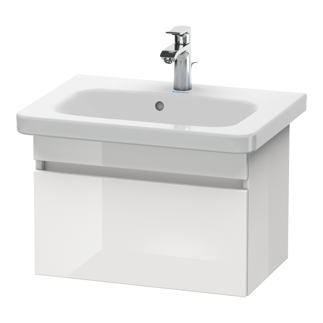 Duravit Meuble sous-lavabo Com DuraStyle 58x36,8 cm, graphite mat, 1 tiroir
