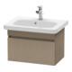 Duravit Meuble sous lavabo Com DuraStyle 58x36,8 cm, lin, 1 tiroir-1