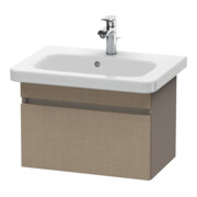 Duravit Meuble sous-lavabo Com DuraStyle 58x36,8 cm, lin/basalte mat, 1 tiroir-1