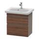 Duravit Meuble sous-lavabo Com DuraStyle 58x36,8 cm, N dk/b ma, 2 tiroirs, suspendu-1