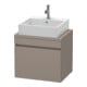Duravit Meuble sous lavabo Com DuraStyle 60x47,8 cm, bas, avec console, 1 tiroir-1