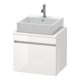 Duravit Meuble sous lavabo Com DuraStyle 60x47,8 cm, bas, avec console, 1 tiroir