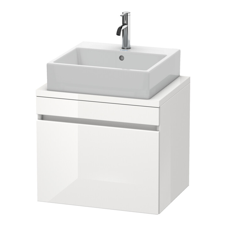 Duravit Meuble sous lavabo Com DuraStyle 60x47,8 cm, bas, avec console, 1 tiroir