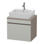 Duravit Meuble sous-lavabo Com DuraStyle 60x47,8 cm, betg/ba ma, f Kons, 1 tiroir