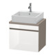 Duravit Meuble sous-lavabo Com DuraStyle 60x47,8 cm, blanc, 1 tiroir-1