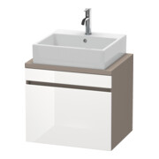 Duravit Meuble sous-lavabo Com DuraStyle 60x47,8 cm, blanc, 1 tiroir