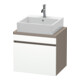 Duravit Meuble sous-lavabo Com DuraStyle 60x47,8 cm, blanc, avec base, 1 tiroir-1