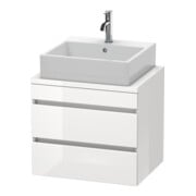 Duravit Meuble sous-lavabo Com DuraStyle 60x47,8 cm, blanc mat, 2 tiroirs-3
