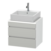 Duravit Meuble sous-lavabo Com DuraStyle 60x47,8 cm, blanc/mat, 2 tiroirs