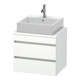 Duravit Meuble sous-lavabo Com DuraStyle 60x47,8 cm, blanc mat, 2 tiroirs-1