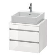 Duravit Meuble sous-lavabo Com DuraStyle 60x47,8 cm, blanc mat, 2 tiroirs-3
