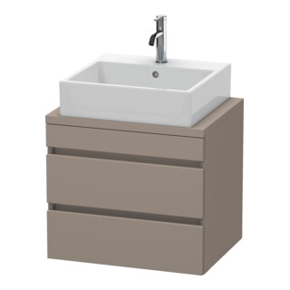 Duravit Meuble sous-lavabo Com DuraStyle 60x47,8 cm, blanc mat, 2 tiroirs