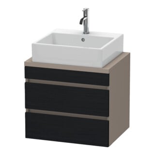 Duravit Meuble sous-lavabo Com DuraStyle 60x47,8 cm, blanc mat, 2 tiroirs